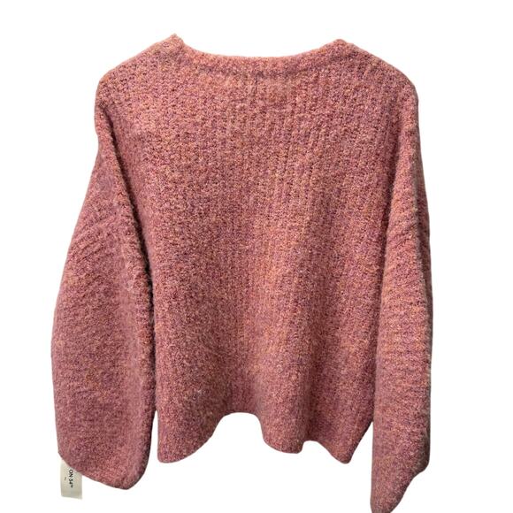Macy's On 34th Plus Sweater sz 0X Soft Stretch Pink NEW #H722 - Picture 2 of 6